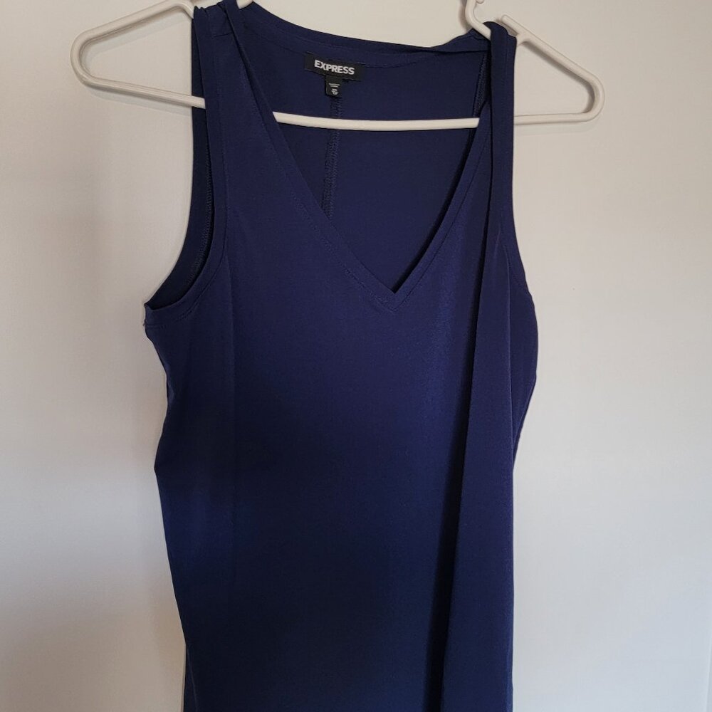 Express Top, Navy Blue, XS